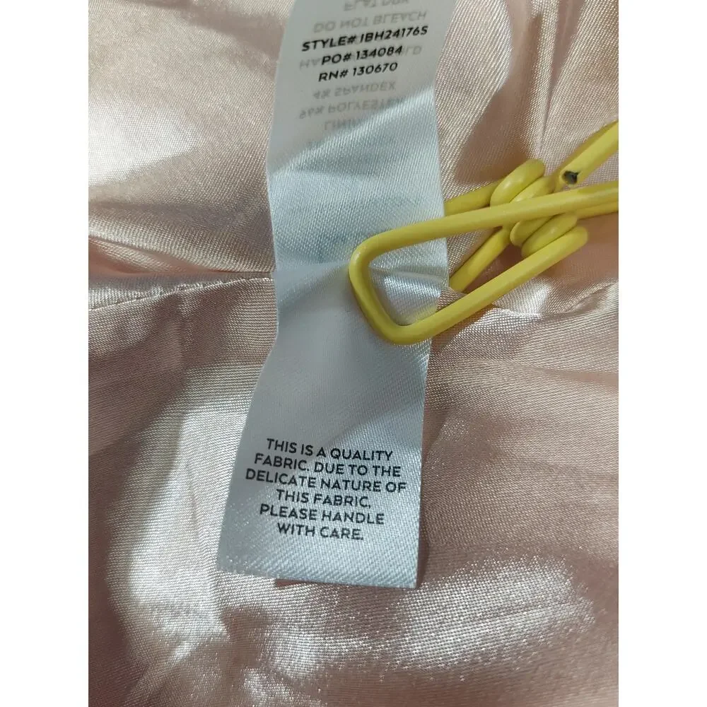 LULU'S SZ S strut and Stun Champagne Satin A line maxi skirt  NEW B75 - Picture 5 of 7